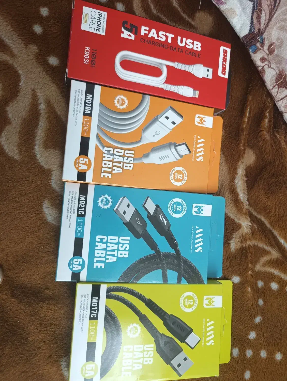 کابل شارژ تایپ c|لوازم جانبی موبایل و تبلت|گلبهار, شهر جدید گلبهار|دیوار