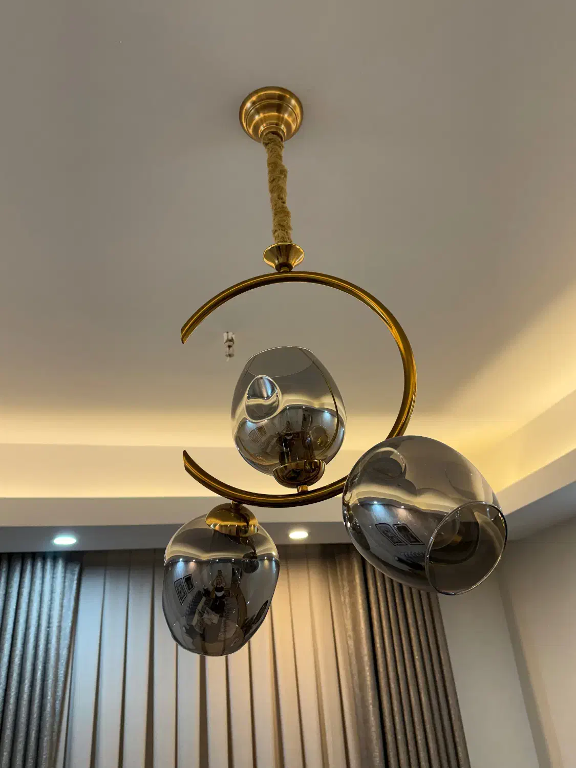 لوستر سه شعله|لوستر و چراغ آویز|تهران, یوسف‌آباد|دیوار