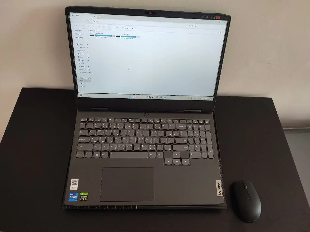 لپ تاپ lenovo ideapad3 gaming|رایانه همراه|باغستان, |دیوار