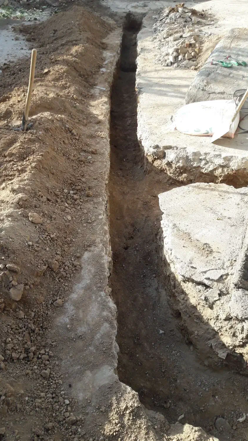 حفر‌کانال‌انشعاب‌آب‌وگاز|خدمات پیشه و مهارت|ایجرود, |دیوار