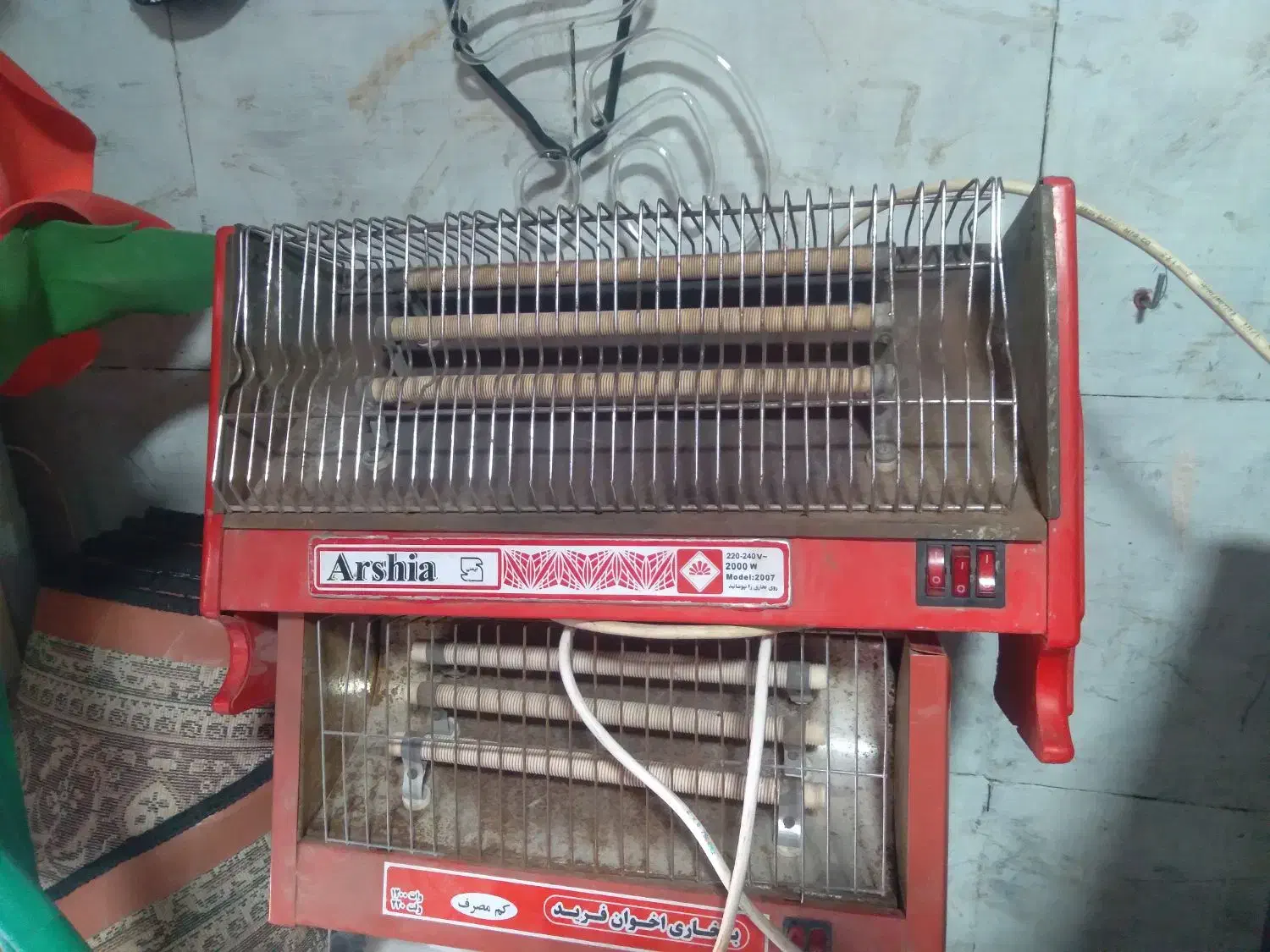 بخاری برقی|بخاری، هیتر، شومینه|مشگین شهر, |دیوار