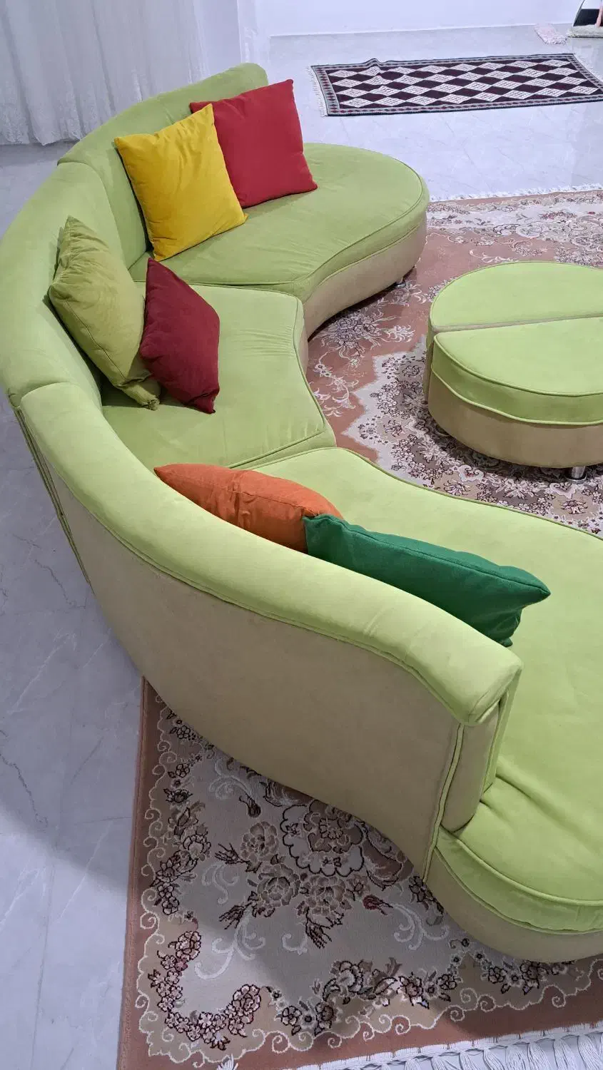 مبل ال ۶ نفره|مبلمان خانگی و میز عسلی|بندر انزلی, جهانگانی|دیوار