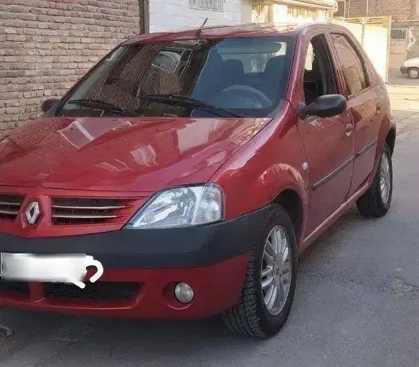 سواری لوگان ۹۰ قرمز|خودرو سواری و وانت|اردبیل, |دیوار