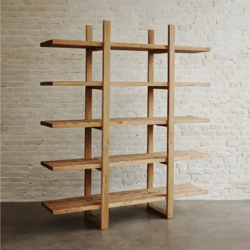 قفسه کتاب و دکوری کد B07 چوبی و ام دی اف|کتابخانه، شلف، قفسه‌های دیواری|ارومیه, |دیوار