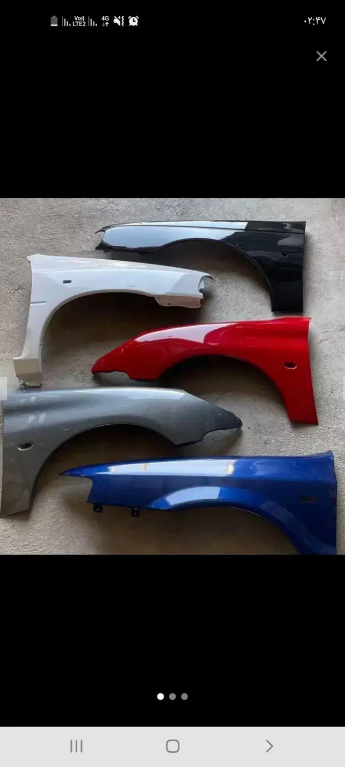 ارزان قطعه(قطعات بدنه رنگی) در کاپوت گلگیر پژو|قطعات یدکی و لوازم جانبی|کرمان, |دیوار