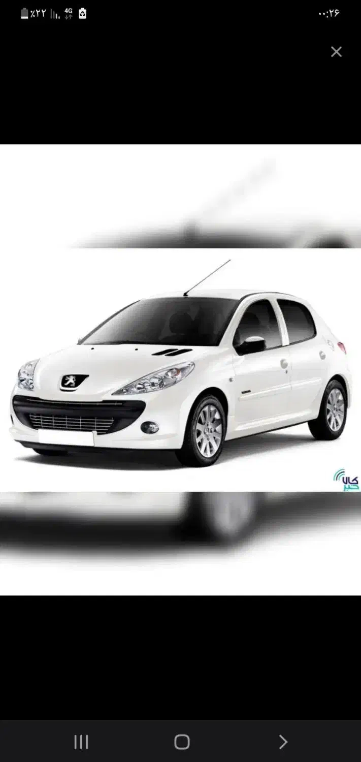 ۲۰۷ پانا ارتقا سفید رینگ فولادی صفر|خودرو سواری و وانت|اندیشه, اندیشه فاز ۱|دیوار