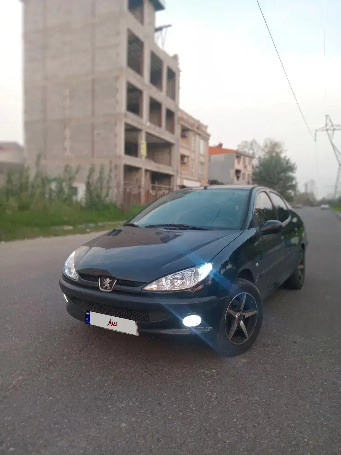 206 SD V8|خودرو سواری و وانت|لاهیجان, پردسر|دیوار