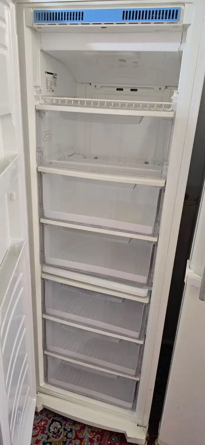 فروش فوری یخچال دوقلو به دلیل مهاجرت|یخچال و فریزر|اقلید, |دیوار
