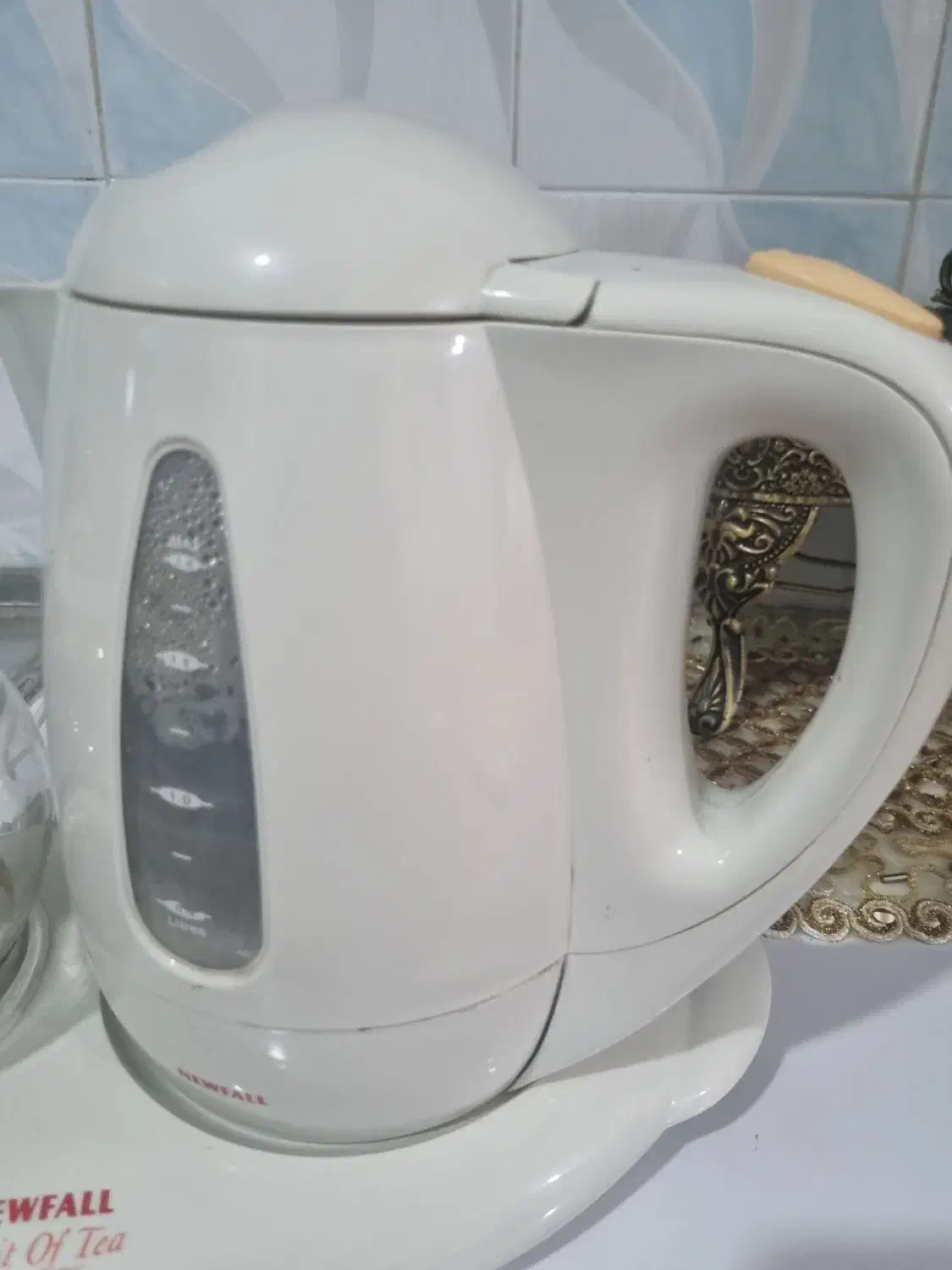 چای ساز تفال|سماور، چای‌ساز، قهوه‌ساز|قم, قلعه کامکار|دیوار