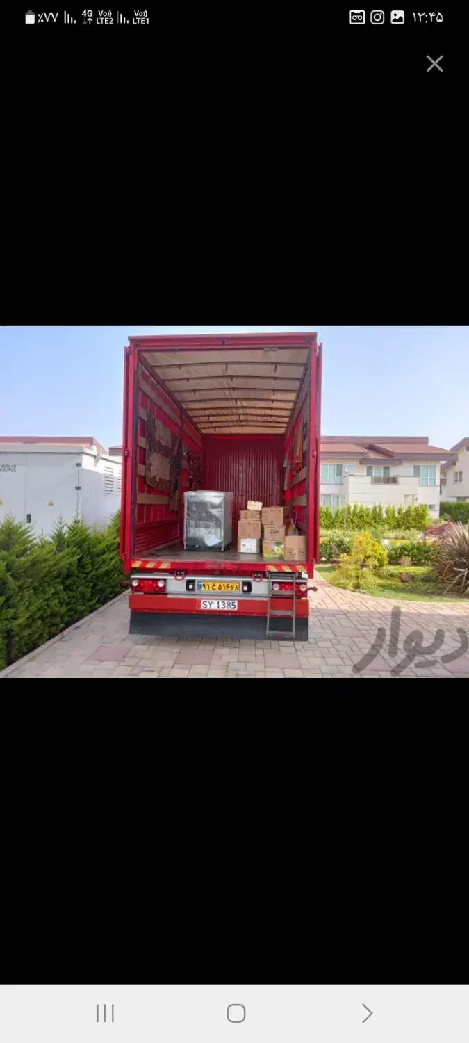 شرکت حمل و نقل چابک باراصفهان حمل اثاثیه منزل|خدمات حمل و نقل|اصفهان, الهیه|دیوار