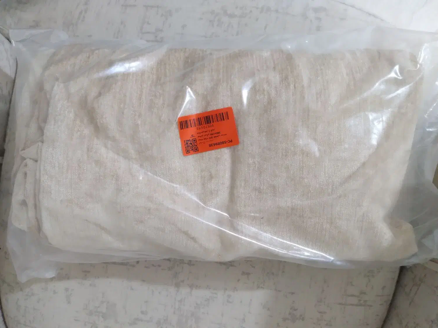 ۴ عدد پرده ی پانچی مخمل شانل|پرده، رانر، رومیزی|اندیشه, اندیشه فاز ۱|دیوار