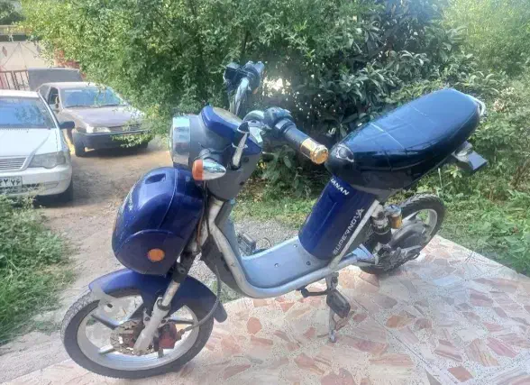 موتور برقی ثمین معاوضه با دوچرخه|موتورسیکلت|تالش, هشتپر|دیوار