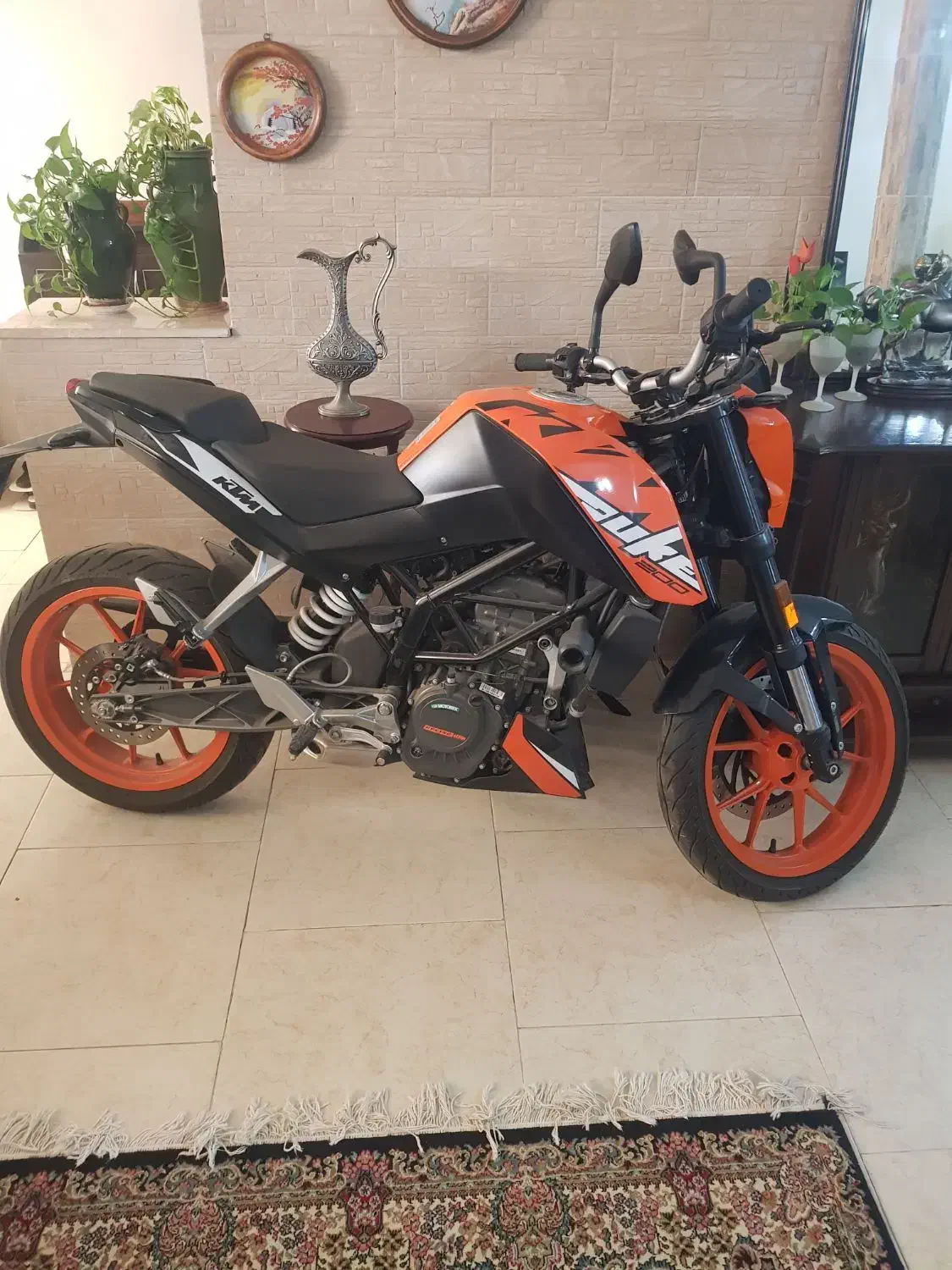 موتور ک تی ام دوک ۲۰۰|موتورسیکلت|طسوج, |دیوار