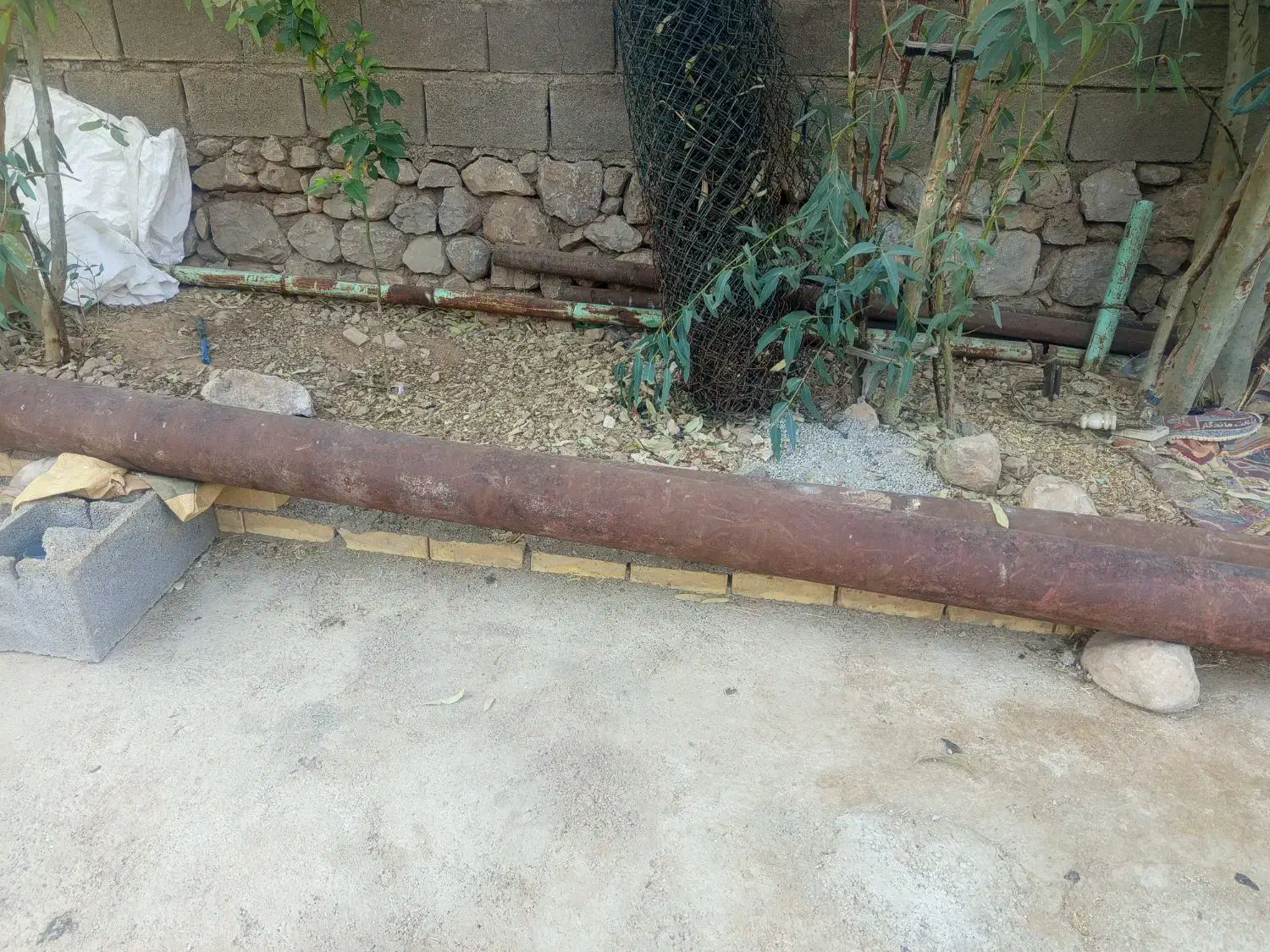 فروش سنگ و لوله اهنی|مصالح و تجهیزات ساختمان|ایذه, |دیوار