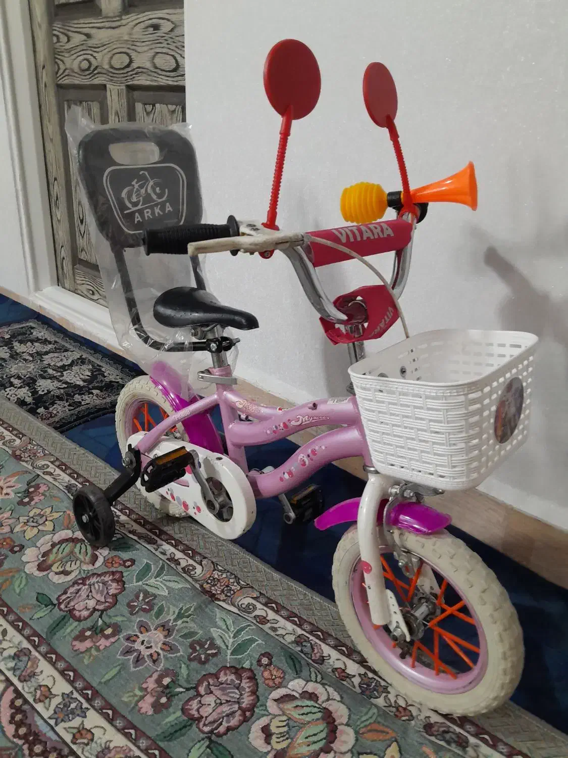 دوچرخه سایز 12 دخترانه درحدنو|دوچرخه، اسکیت، اسکوتر|تهران, شهرک طالقانی|دیوار