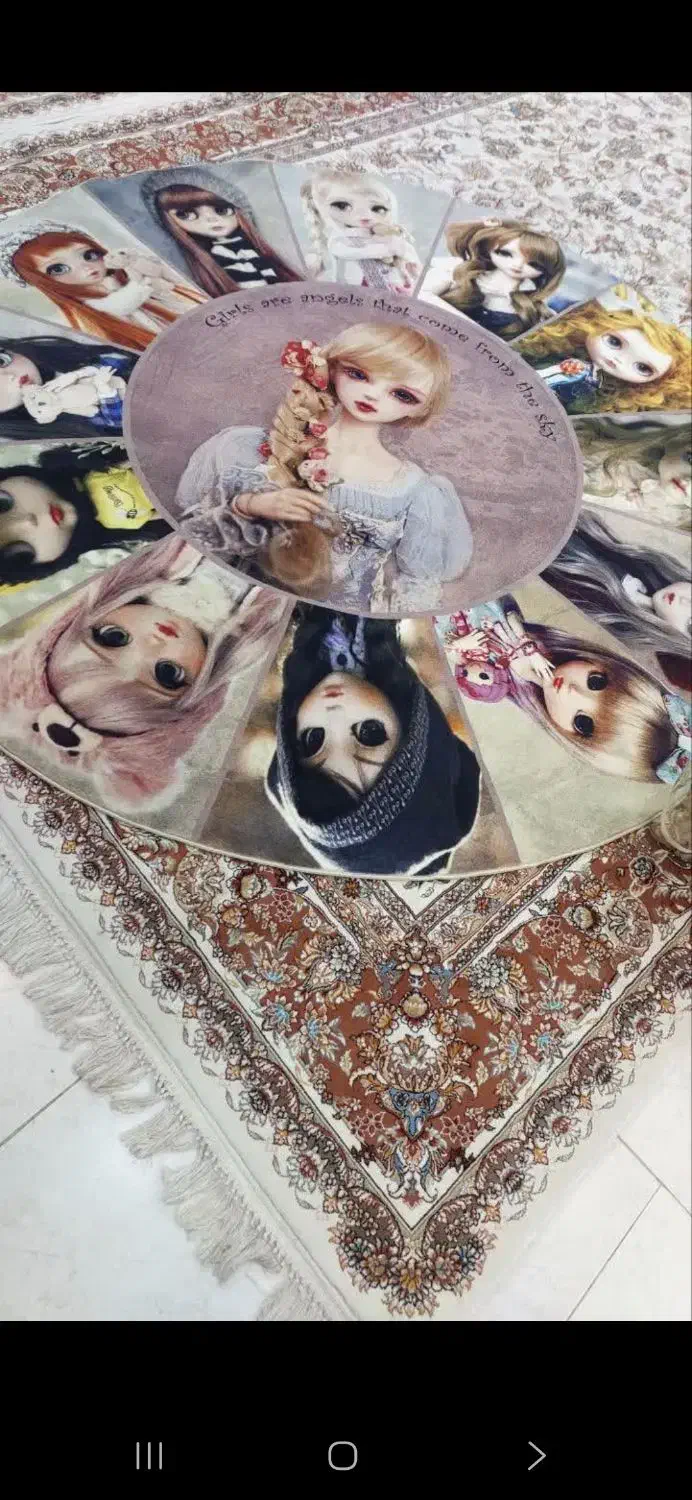 فرش اتاق کودک گرد نونونو آکبند|فرش|تهران, جوادیه|دیوار