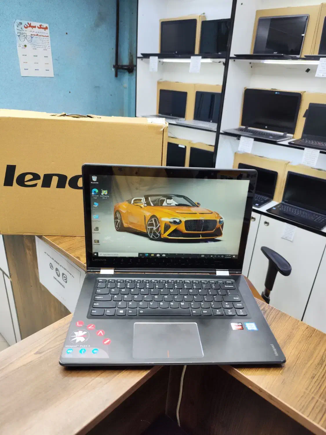 لپ تاپ لنوو ideapad تاچ 360 درجه گرافیک مجزا دار|رایانه همراه|بهارستان, |دیوار