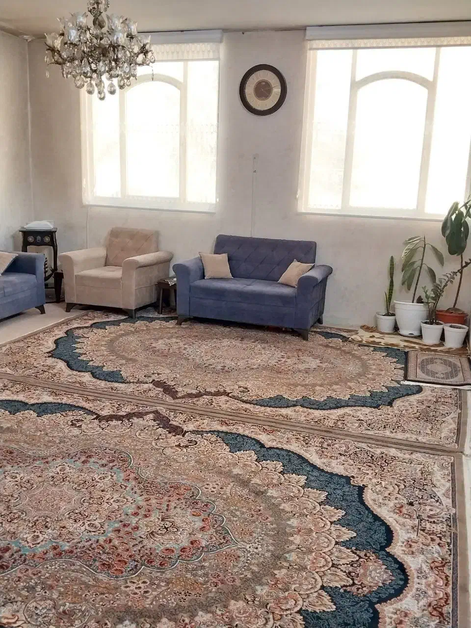 مبلمان ۷نفره با جلومبلی و روکش|مبلمان خانگی و میز عسلی|تهران, مشیریه|دیوار