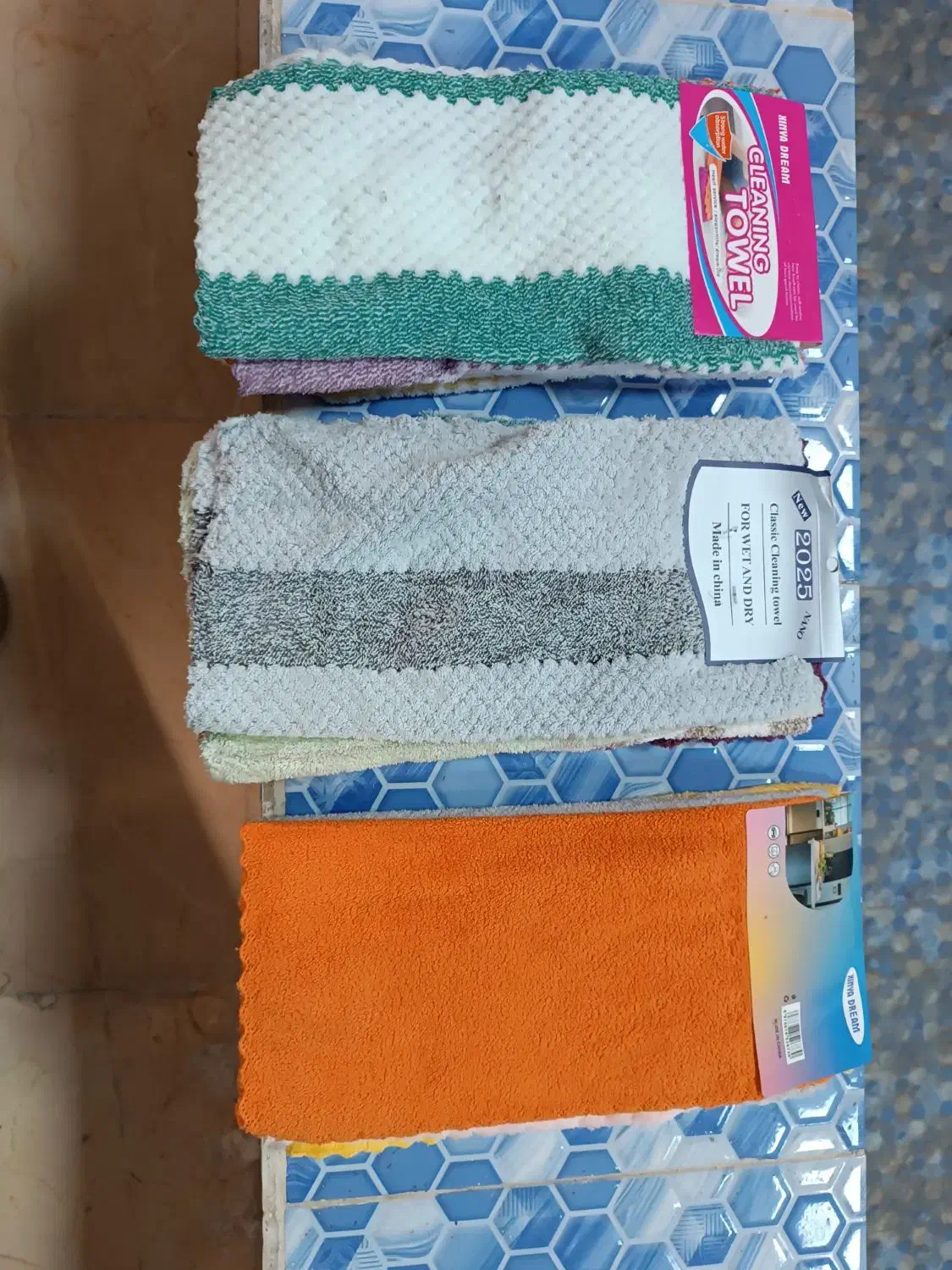 دستمال ست 5تایی آشپزخونه|سفره، حوله، دستمال آشپزخانه|کرمان, |دیوار