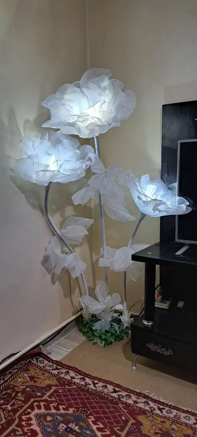 اباژور گلی کادویی|چراغ خواب و آباژور|تبریز, |دیوار