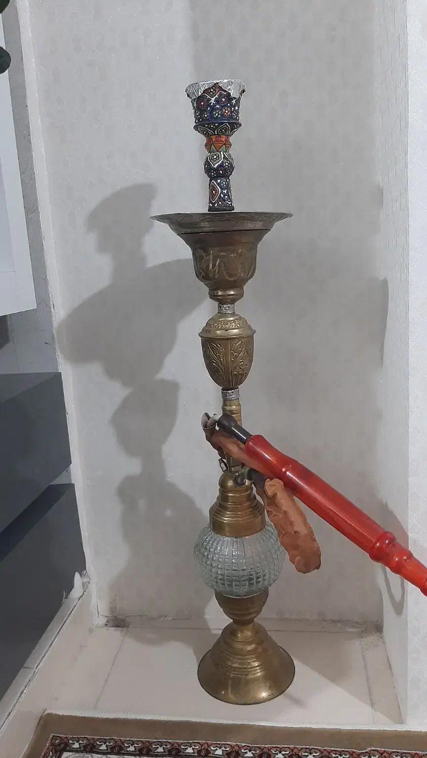 قلیان برنجی|زیورآلات و اکسسوری|بهارستان, |دیوار