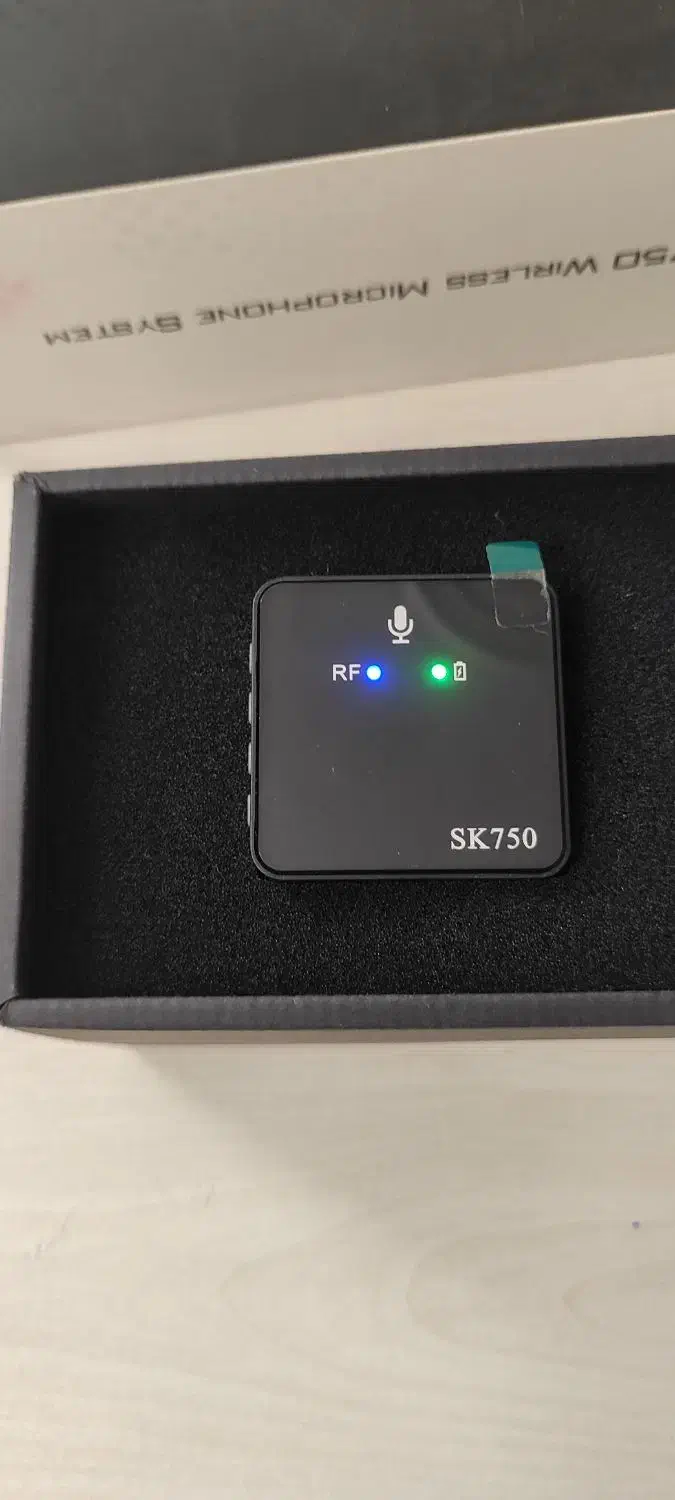 میکروفون یقه ای بی سیم sk750|صوتی و تصویری|تهران, استخر|دیوار