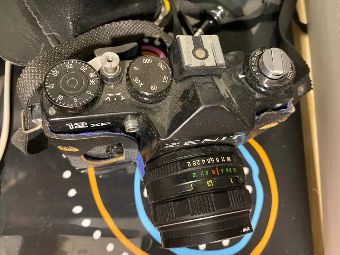 دوربین عکاسی قدیمی و کلکسیونی مشکی ZENIT 12XP|دوربین عکاسی و فیلمبرداری|تهران, آجودانیه|دیوار