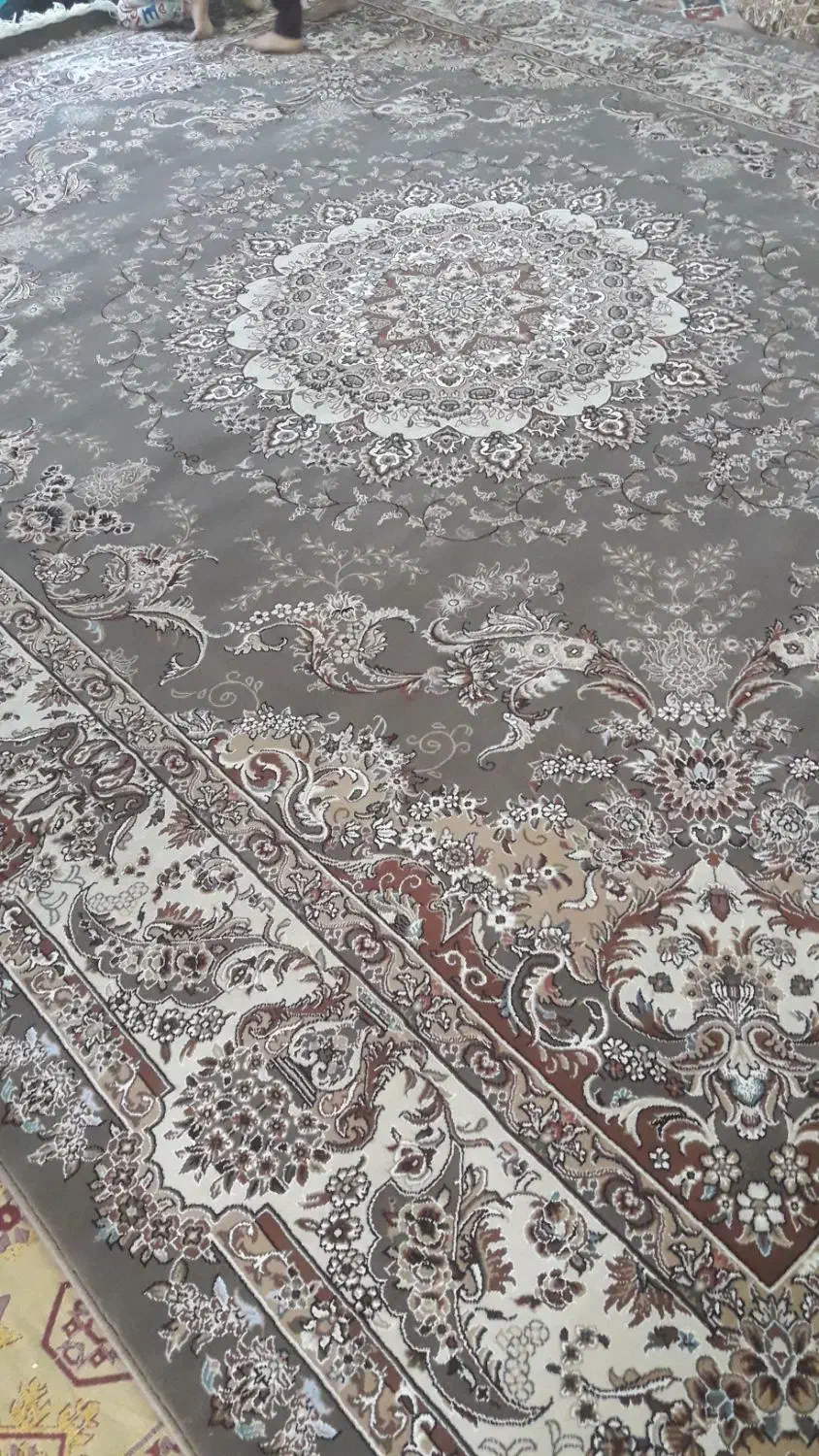 فرش ۱۲متری رنگ گردویی نونو|فرش|بروجرد, |دیوار