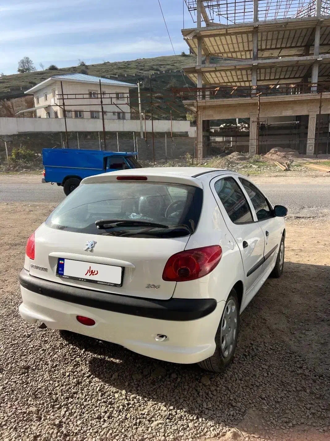 ۲۰۶ مدل ۹۵|خودرو سواری و وانت|کلاردشت, |دیوار