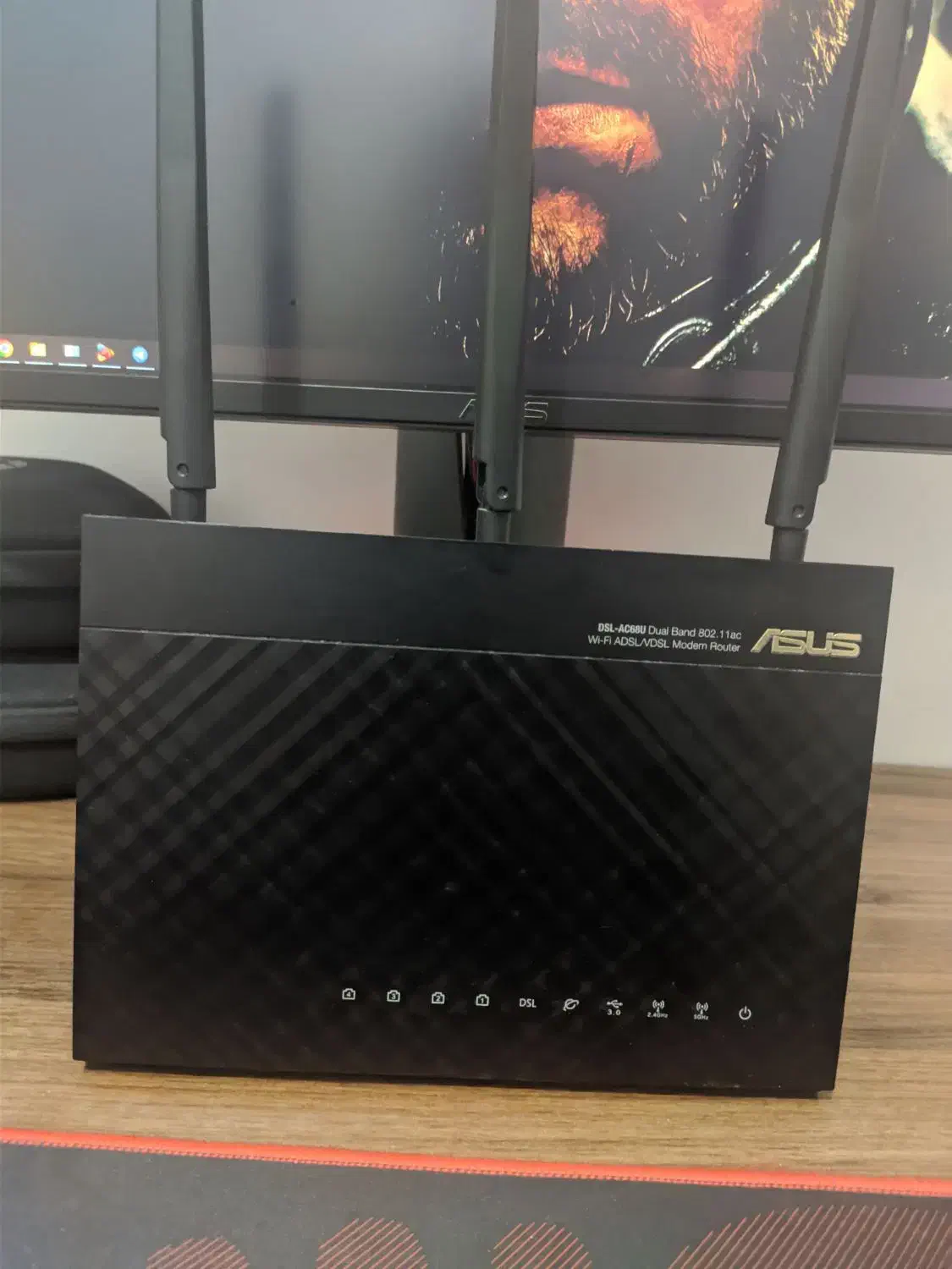 مودم روتر دو باند DSL-AC68U ایسوس|مودم و تجهیزات شبکه|فردیس, قریشی|دیوار