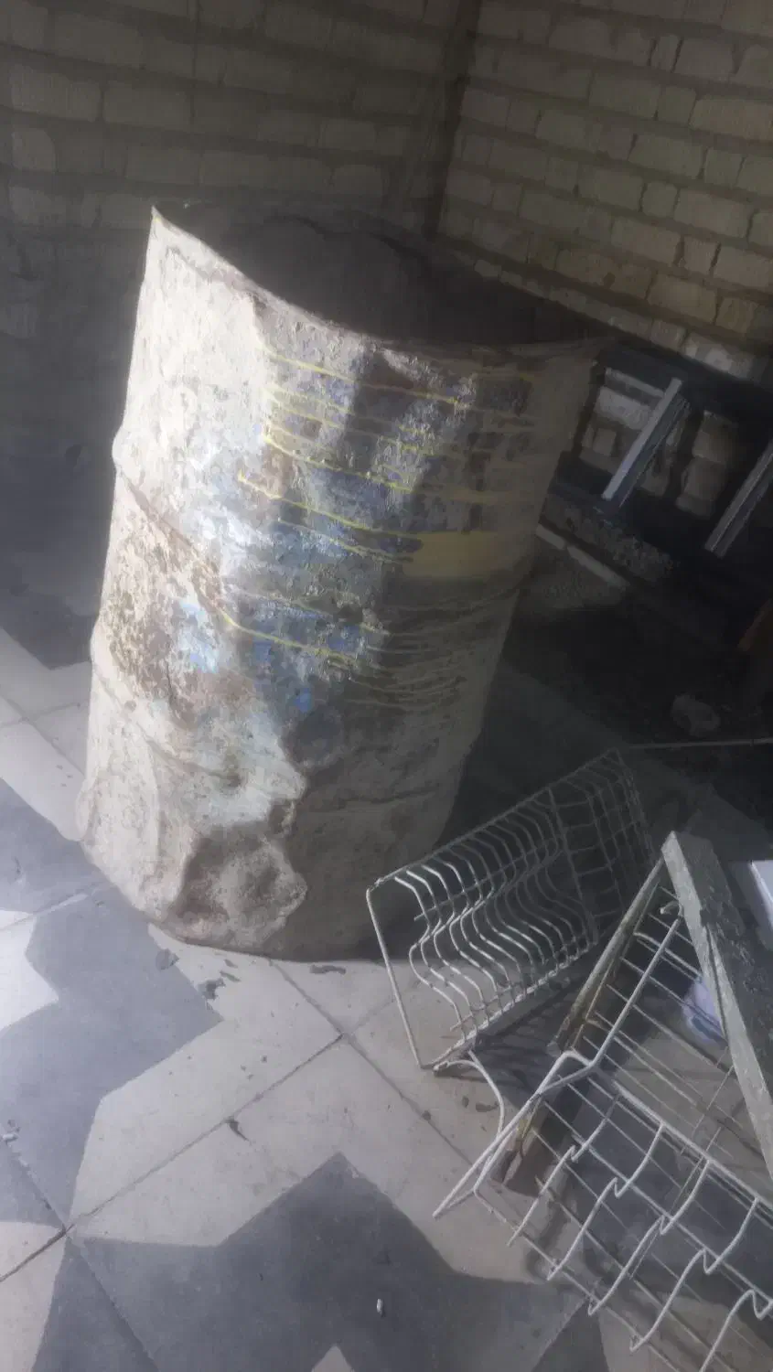 بشکه کمد کبابی فرغون|مصالح و تجهیزات ساختمان|شیراز, کرونی(خاتونک)|دیوار