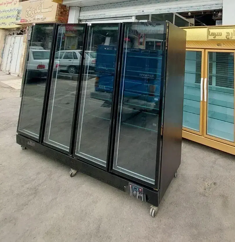 یخچال فروشگاهی ایستاده سوپر مارکتی 4 درب شرکتی|فروشگاه و مغازه|مشهد, بهمن|دیوار