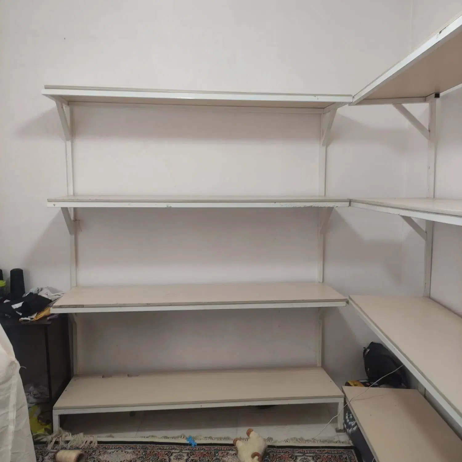 قفسه ی آهنی|کتابخانه، شلف، قفسه‌های دیواری|قزوین, |دیوار