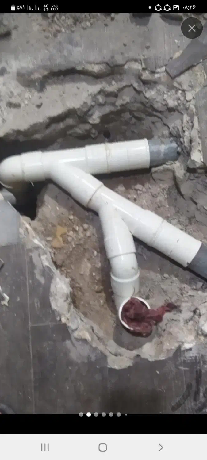 لوله کشی آب فاضلاب رفع نم و رطوبت|خدمات پیشه و مهارت|همدان, |دیوار