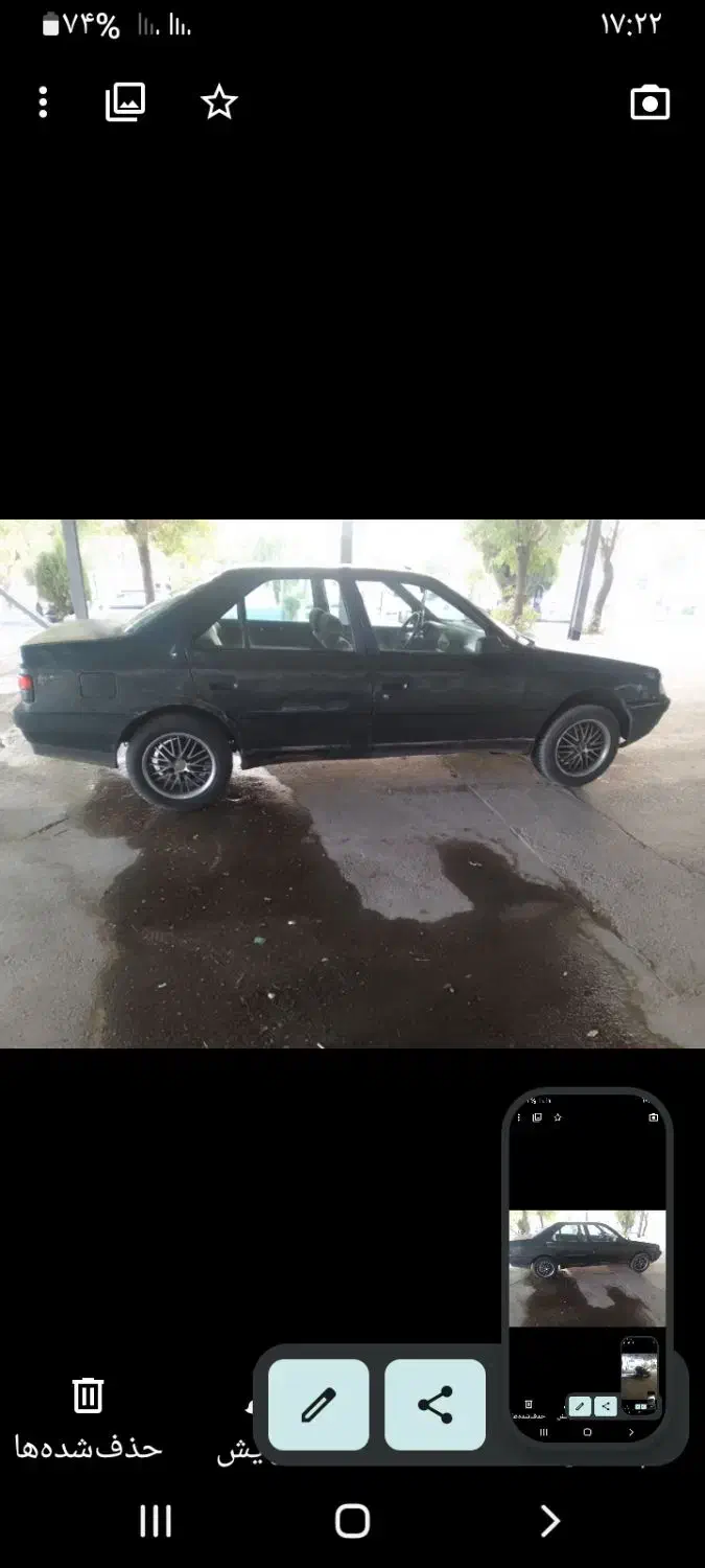 پژو ۲۰۰۰ معاوضه با پیکان و پی کی|خودرو سواری و وانت|فارسان, |دیوار