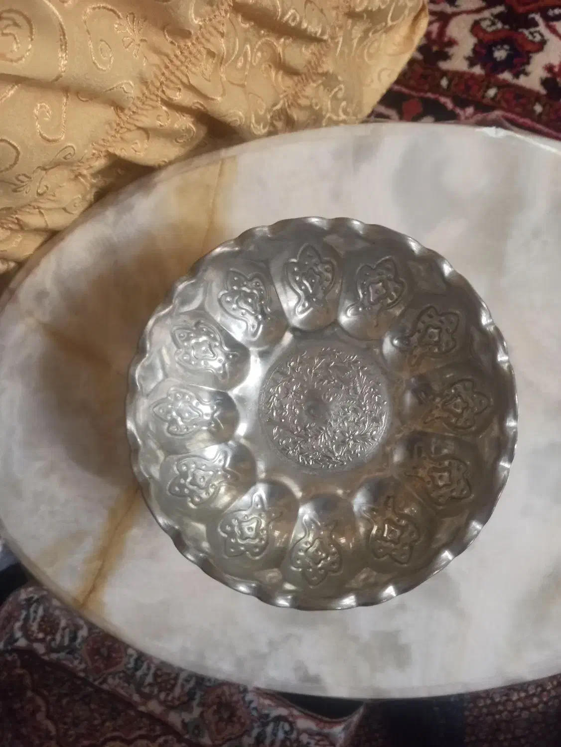 آجیل خوری مس|ظروف سرو و پذیرایی|تبریز, |دیوار