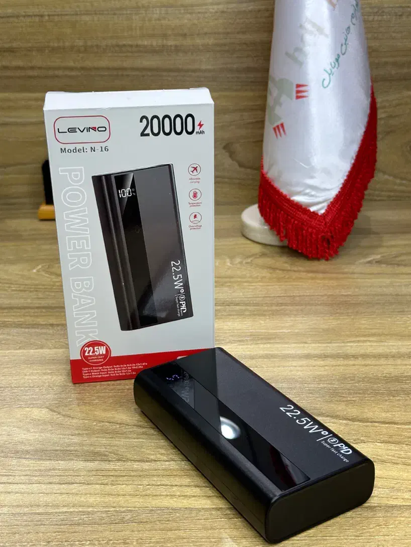 پاور بانک Levino 20000|لوازم جانبی موبایل و تبلت|شیراز, زند|دیوار