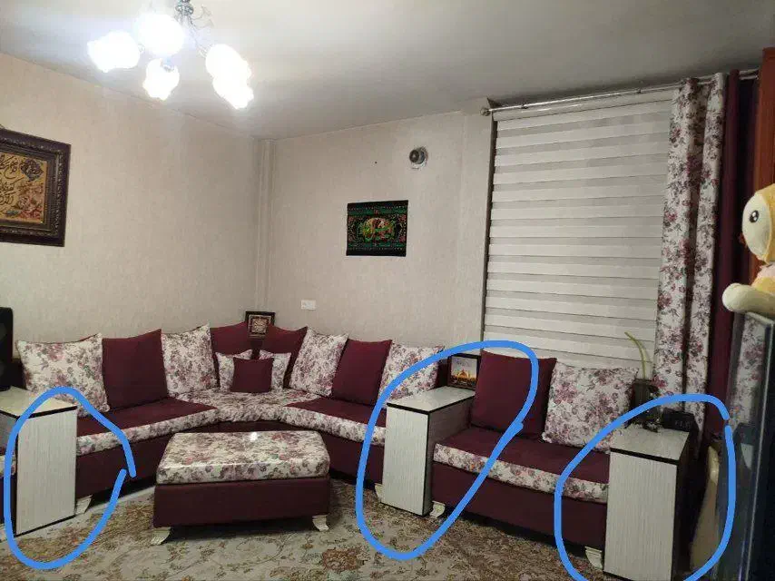 4 عدد باکس کمد عسلی دسته ی مبل کابینت ...|جاکفشی، کمد، دراور|تهران, مشیریه|دیوار