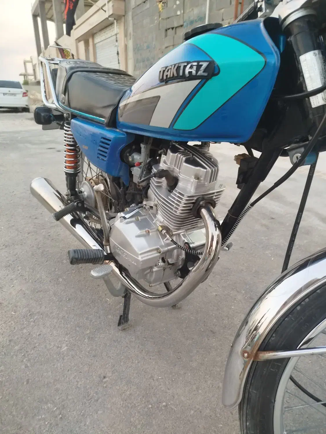 فروش موتور سیکلت تکتاز مدل۴۰۲|موتورسیکلت|بندر کنگان, |دیوار