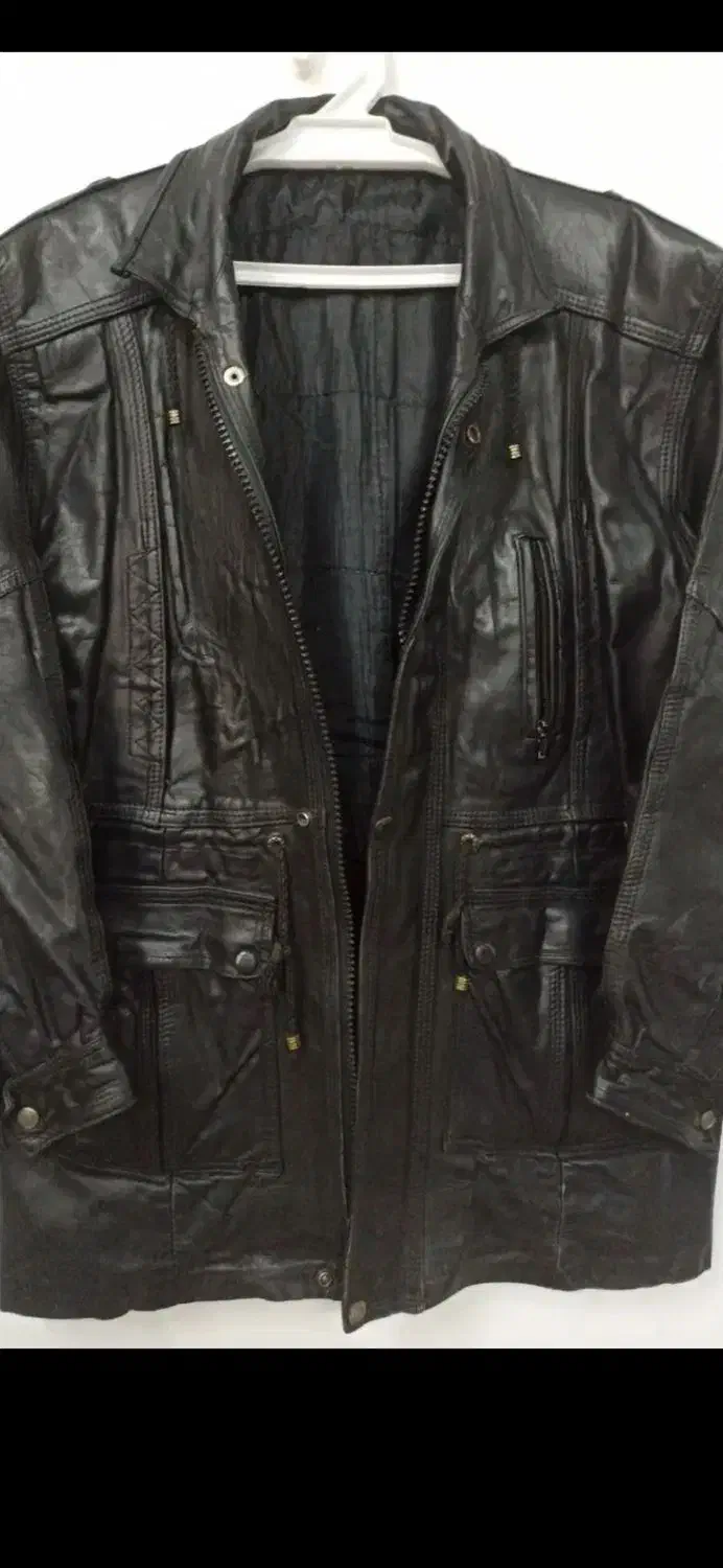 کاپشن چرم طبیعی گاوی|لباس|رشت, توشیبا|دیوار