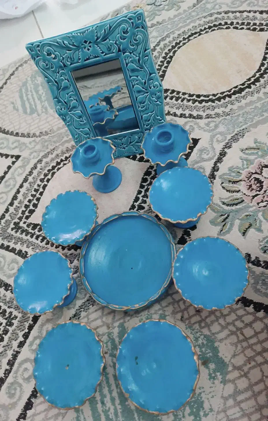 هفت سین|صنایع دستی و سایر لوازم تزئینی|نیشابور, گنبد سبز|دیوار