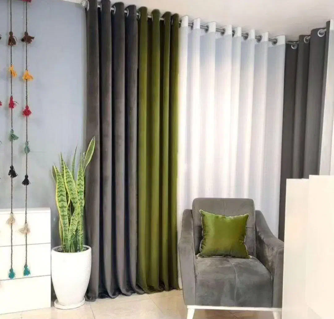 تولیدی پرده زیدوندی مدل لیانا|پرده، رانر، رومیزی|اهواز, کمپلو جنوبی|دیوار