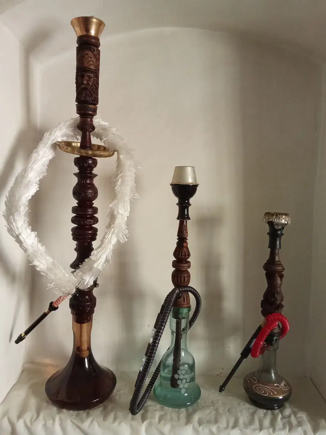 قلیون چوب سرخ دو سیب|کلکسیون و سرگرمی|بیرجند, |دیوار