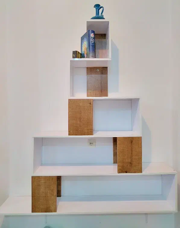 کتابخانه دکوری|کتابخانه، شلف، قفسههای دیواری|اسدآباد, |دیوار