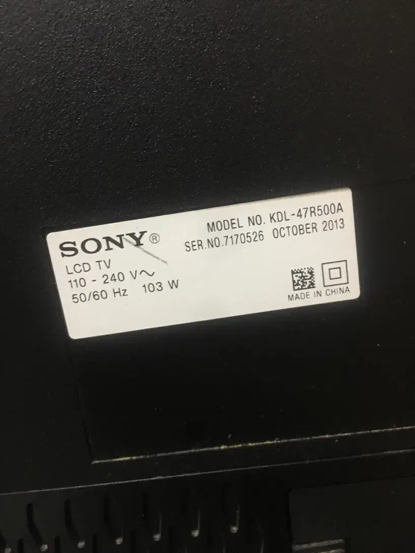 تلویزیون پنل شکسته|تلویزیون و پروژکتور|لواسان, |دیوار