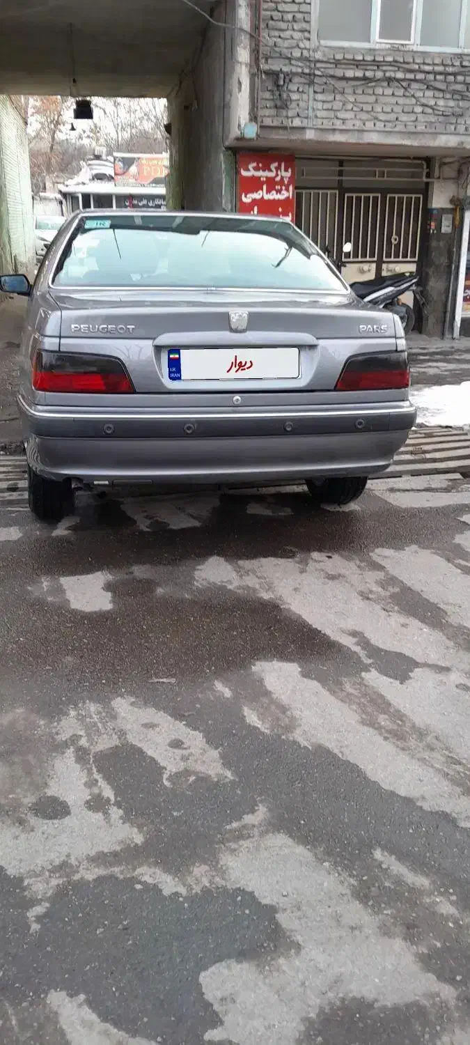 پژوپارس مدل ۹۲ خاکستری|خودرو سواری و وانت|تبریز, |دیوار