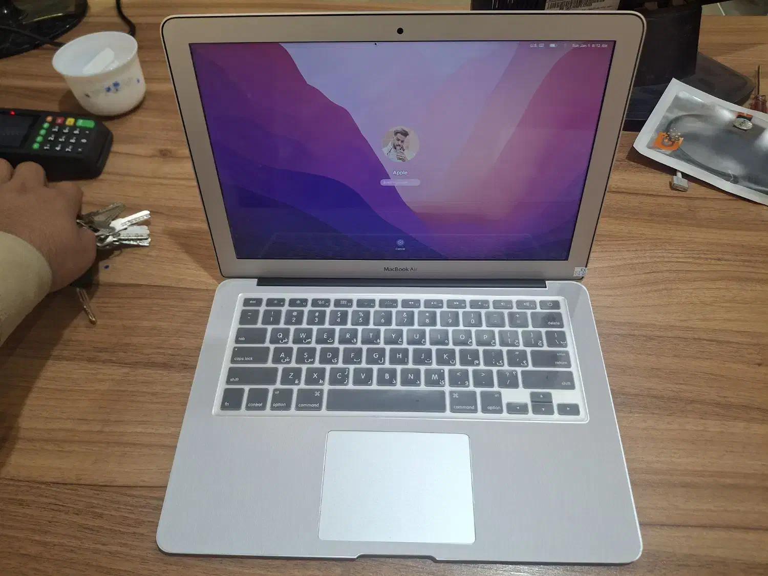 لپ تاپ مک بوک اپل ظریف و جدید|رایانه همراه|بیرجند, |دیوار