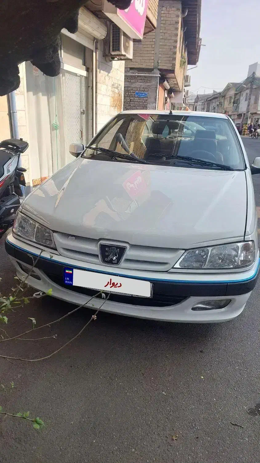 پژو پارس مدل ۸۹سفید|خودرو سواری و وانت|رشت, کوی فکوری|دیوار