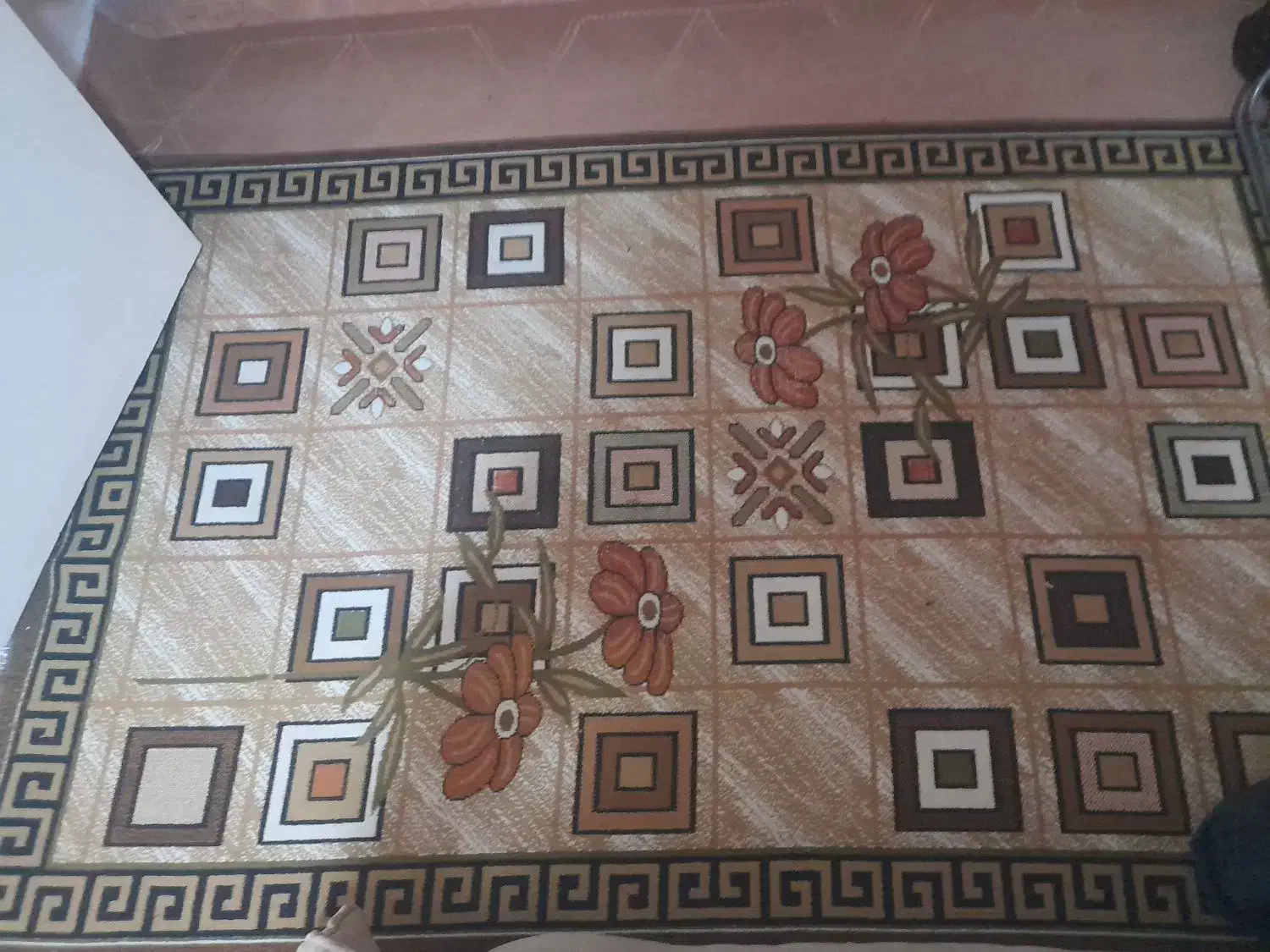 قالیچه|فرش|ری, هاشمآباد|دیوار