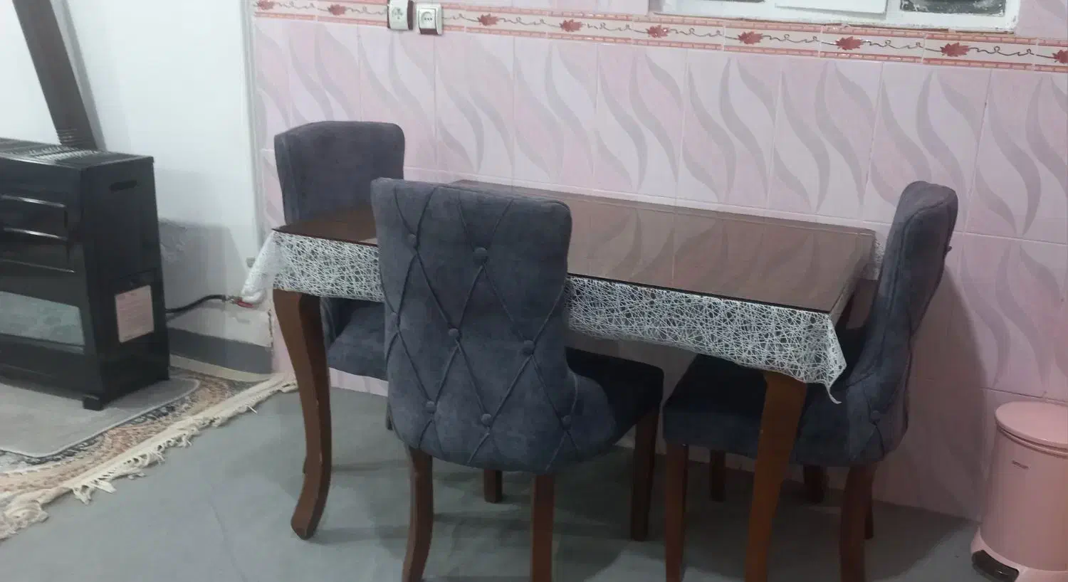 میز غذا خوری|میز و صندلی غذاخوری|سراب میمه, |دیوار